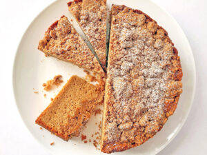Quarantine Kitchen: Brown butter-cinnamon crumb cake